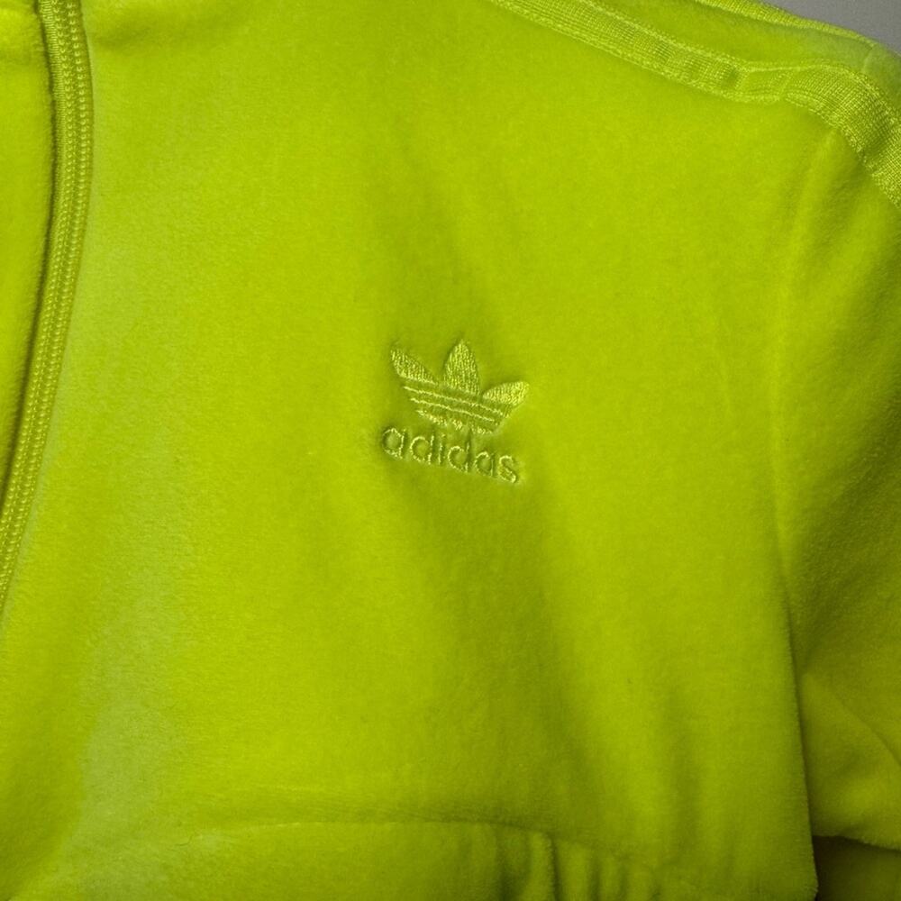 adidas x Jeremy Scott Velour Crop Track Top - Size S - Picture 8 of 8
